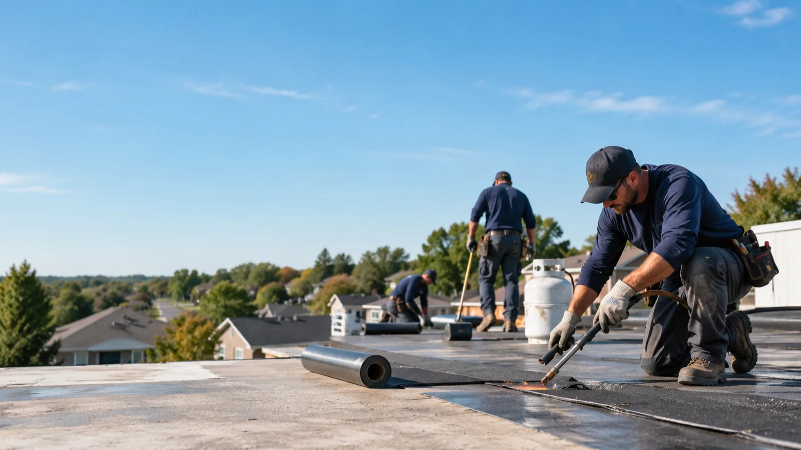 Flat Roof Leak Repair providers in Rex, NC